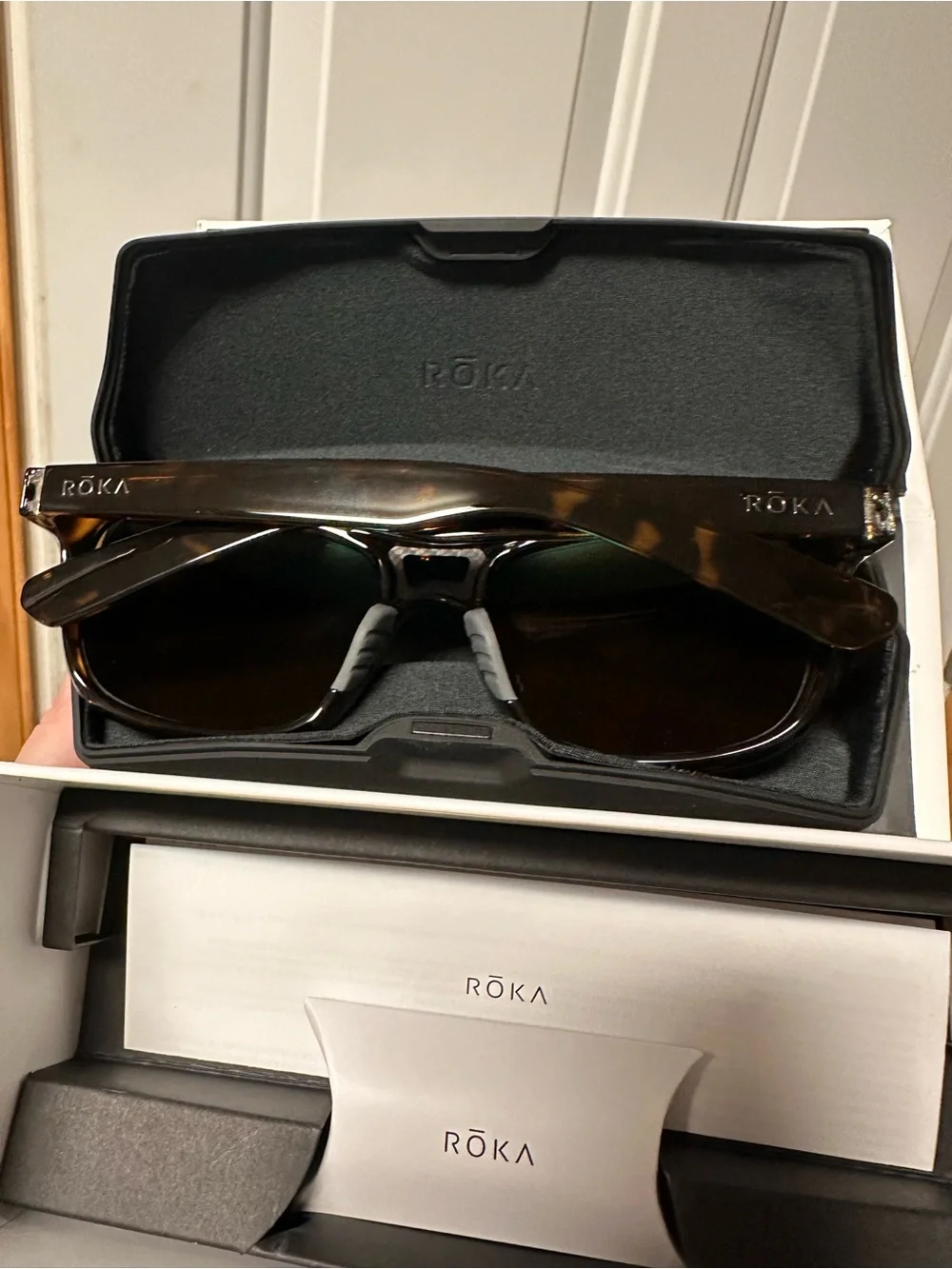 Roka Vendee Sunglasses Ember Frame - Bronze (Polarized) Lens NEW